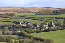 A view of Molland Village